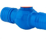 Registro Esfera Reboucas Uniao Dentada Azul 3/4 - Kit C/10 Unidades