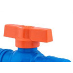 Registro Esfera Reboucas Uniao Dentada Azul 3/4 - Kit C/10 Unidades