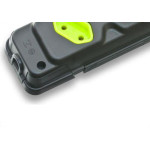 Tomada Barra Fiolux Dupla 2P 20A Preto