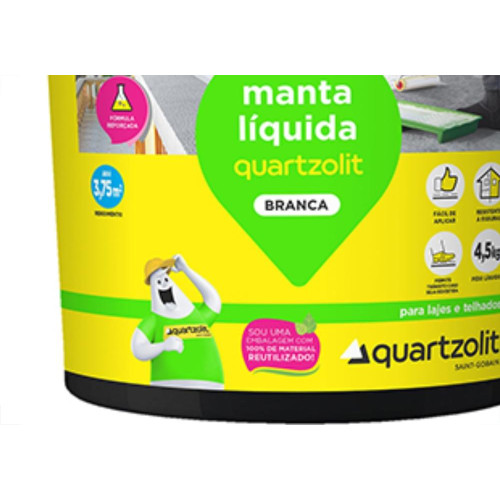 Manta Liquida Quartzolit Branco 4,5Kg