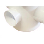 Caixa Sifonada Reboucas Quad.Branco 10X10X50 Branco