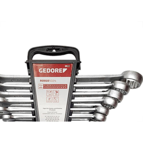 Jogo Chave Combinada Gedore Red 8 19Mm