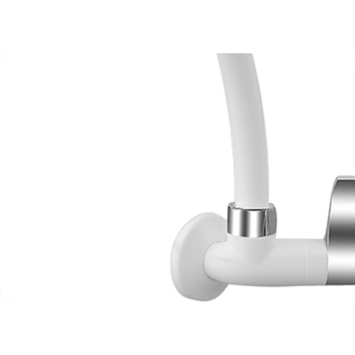 Torneira Abs Socel B.M Orquidea Pared Branco/Cromado