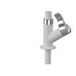 Torneira Abs Socel B.M Orquidea Lavat Branco/Cromado