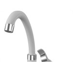 Torneira Abs Socel B.M Orquidea Lavat Branco/Cromado