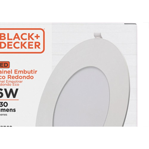 Luminaria Led Embutir Redonda 06W 6500K 12Cm B_D Eco