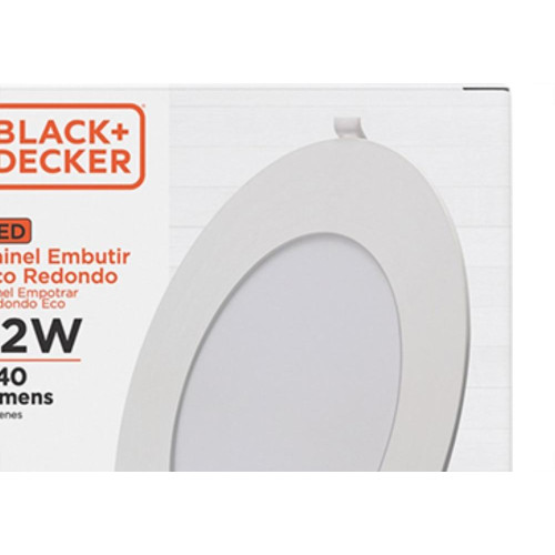 Luminaria Led Embutir Redonda 12W 6500K 17Cm B_D Eco