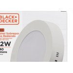 Luminaria Led Sob Red 12W 6500K 16Cm B_D Eco