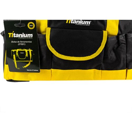 Bolsa Para Ferramentas  32 Bolsos 46X28 Titanium