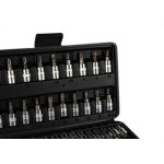 Jogo Soquete Titanium C/Catr 1/4 46P Crv