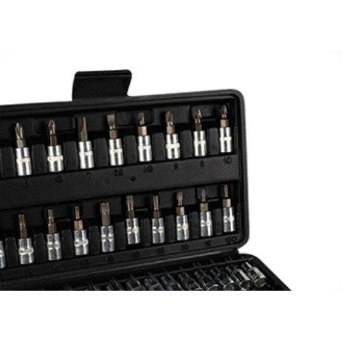 Jogo Soquete Titanium C/Catr 1/4 46P Crv