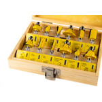 Fresa P/Tupia Titanium Kit 12Pcs 5460