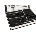 Faca Gourmet Titanium Kit 08Pc Preto 6887