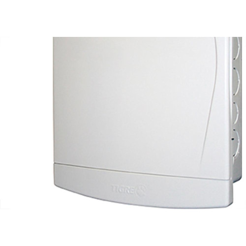 Quadro Tigre C/Barr.Neut+T 12/16D Din Branco