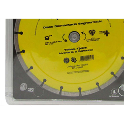 Disco Diam Titanium Segmentado 9 X 230Mm