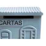 Caixa Correio Colonial Lubian Cinza