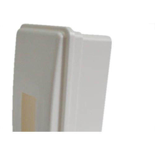 Centrinho Mondiale Pvc 02 Disjuntor Din Sobrepor Branco