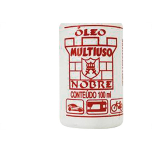 Oleo Multiuso P/Maquina Nobre 100Ml - Kit C/12 Unidades