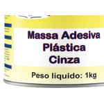 Massa Plastica 1Kg Ibere Cinza