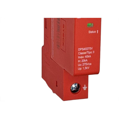 Disp.Prot.Surto Steck 40Ka 275V Verm