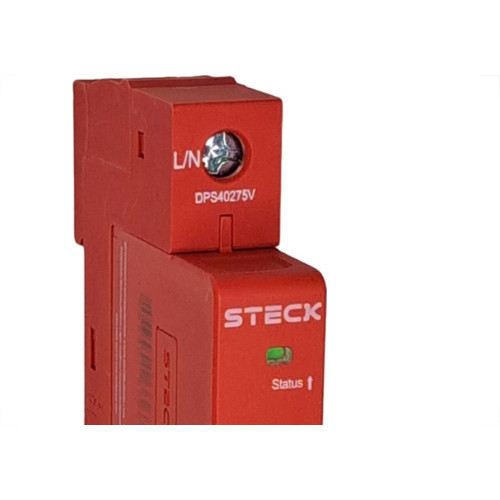 Disp.Prot.Surto Steck 40Ka 275V Verm