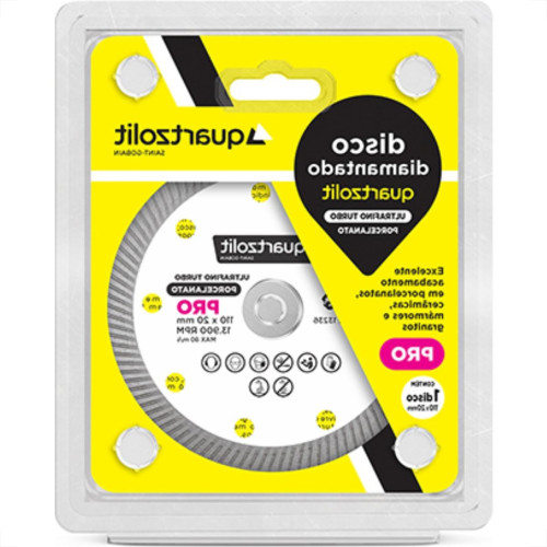 Disco Diam Quartzolit Ultra Fino Porc