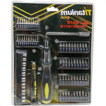 Jogo Soquete Titanium 1/4 72Pcs 5517