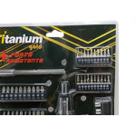 Jogo Soquete Titanium 1/4 72Pcs 5517