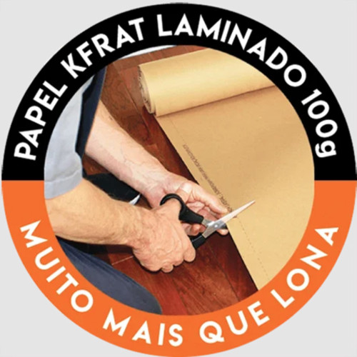 Papel Kraft Pintura 1,00Mtx25Mt Salvabra
