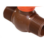 Registro Esfera 3/4 P/Cavalete D Agua Socel - Kit C/6 Unidades