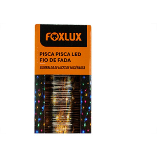 Pisca-Pisca Solar 200Led Color 20Mt Foxl