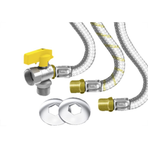 Kit Inst.Aqueced.A Gas 1/2 40Cm Branco Roco
