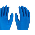Luva Imbat Latex Azul 10-Gg - Kit C/12 Unidades