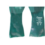 Luva Imbat Emborrachad P.Aspera 36Cm Verde - Kit C/12 Unidades
