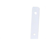 Cantoneira Mao Francesa Invertida Loth Branco 20Cm - Kit C/6 Unidades
