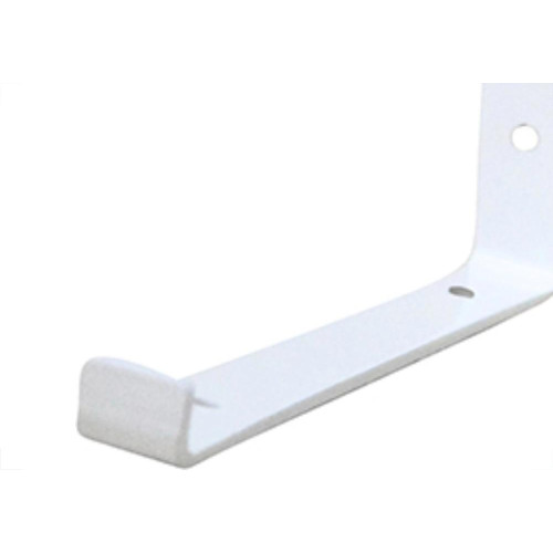 Cantoneira Mao Francesa Invertida Loth Branco 25Cm - Kit C/6 Unidades