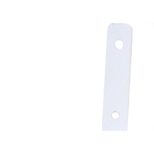 Cantoneira Mao Francesa Invertida Loth Branco 25Cm - Kit C/6 Unidades