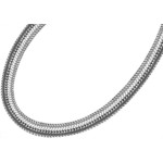 Engate Cromado Flex Roco 40Cm Malha Inox