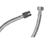Engate Cromado Flex Roco 60Cm Malha Inox