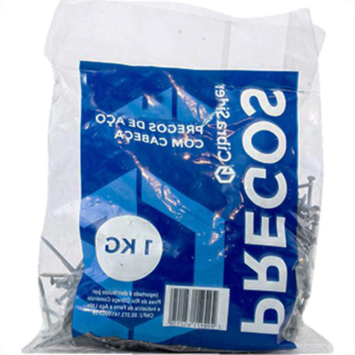 Prego Polido Cibra C/Cabeça  18X27 (3,40X62mm)