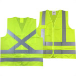 Colete Refletivo Imbat Amarelo 1 Bolso Xxg