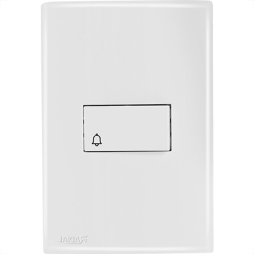 Conjunto Radial Ouro Branco 1 Interruptor Camp 1809001