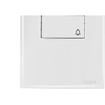 Conjunto Radial Ouro Branco 1 Interruptor Camp 1809001