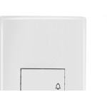Conjunto Radial Ouro Branco 1 Interruptor Camp 1809001