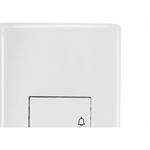 Conjunto Radial Ouro Branco 1 Interruptor Camp 1809001