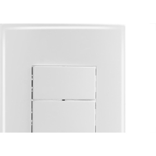 Conjunto Radial Ouro Branco 3 interruptores Simp 1809004