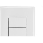 Conjunto Radial Ouro Branco 2Simp 1Tomada 10A 1809122