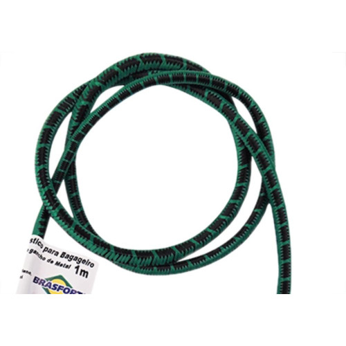 Elastico P/Bagageiro Brasfort 1,00Mt G.Met - Kit C/10 Unidades