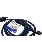 Elastico P/Bagageiro Brasfort 1,50Mt G.Pvc - Kit C/10 Unidades