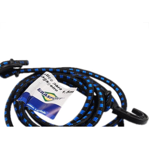 Elastico P/Bagageiro Brasfort 1,50Mt G.Pvc - Kit C/10 Unidades